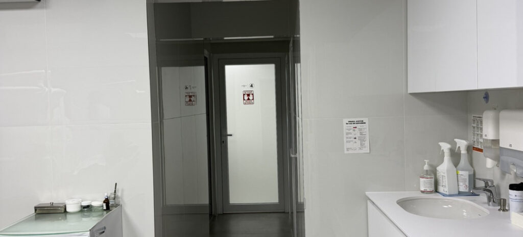 Interiorul clinicii